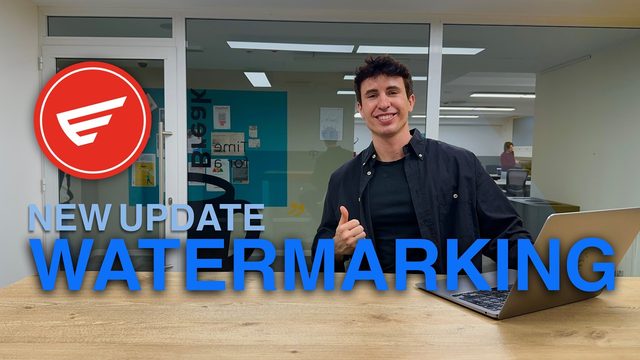 Ermes on YouTube â€” New update: Watermarking